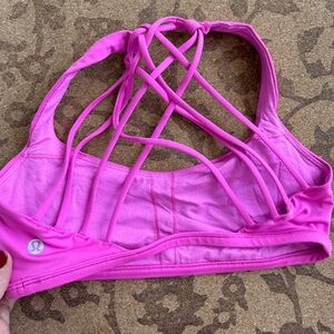Lululemon free to be wild bra - 6 - pink